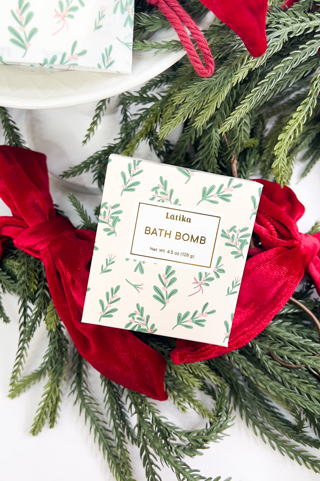 Christmas Holly Bath Bomb