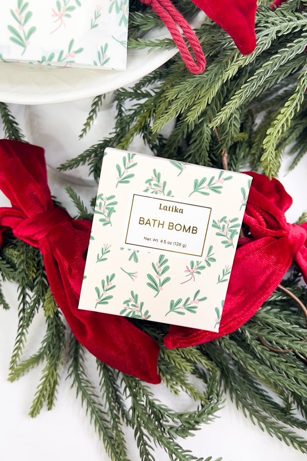 Christmas Holly Bath Bomb