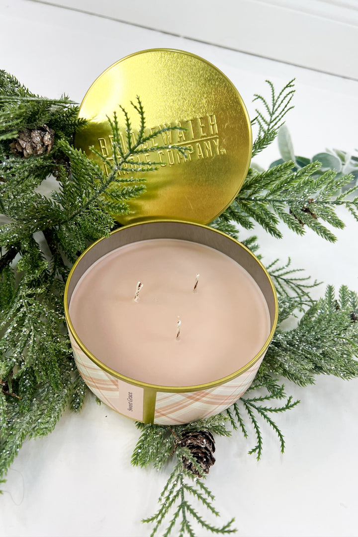 Holiday 3 Wick Candle | Sweet Grace