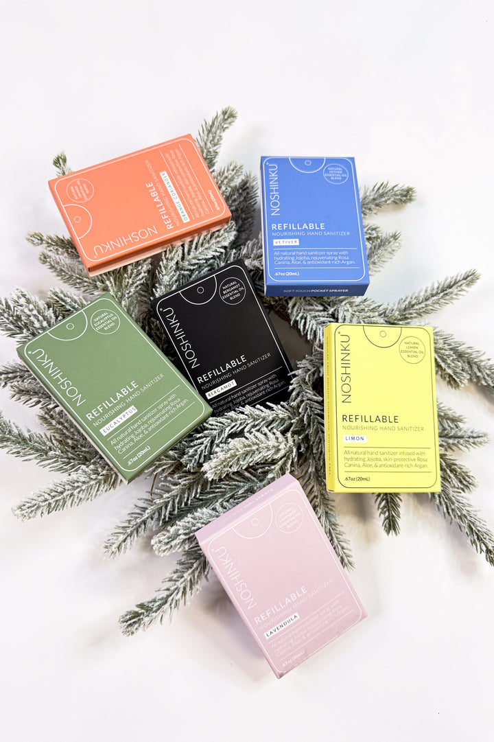 Refillable Moisturizing Pocket Hand Sanitizers