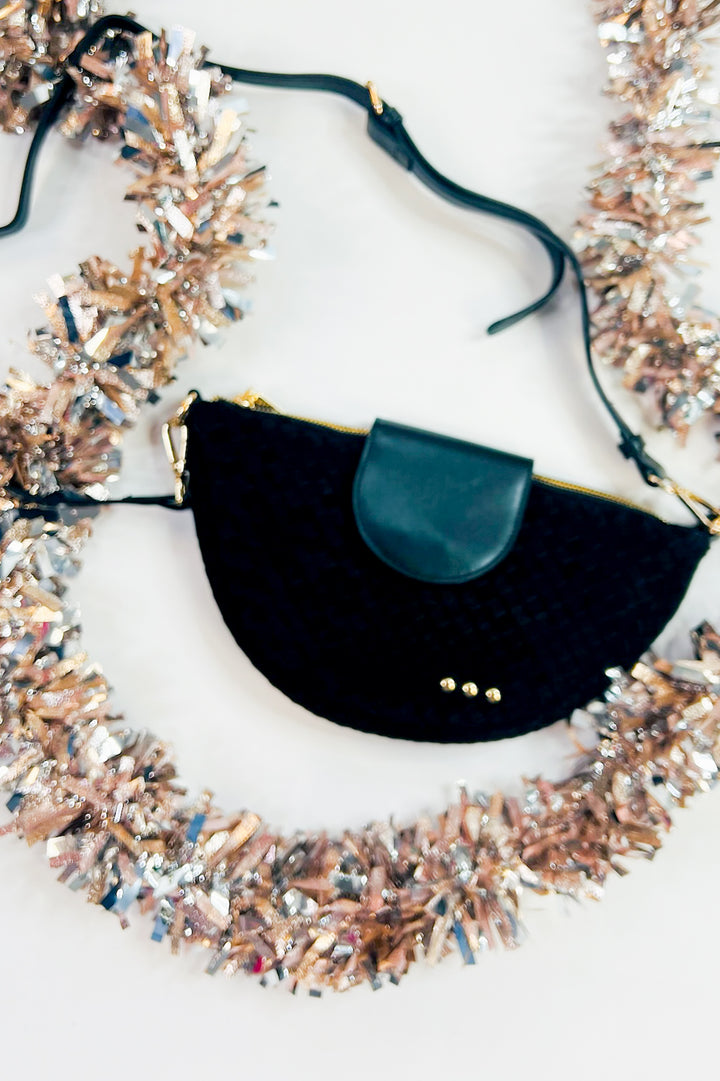 Selena Suede Flap Crossbody