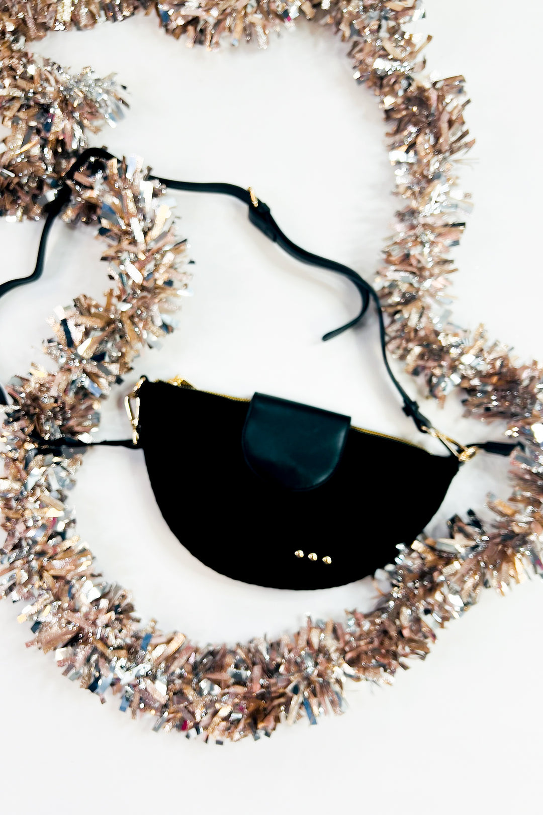 Selena Suede Flap Crossbody