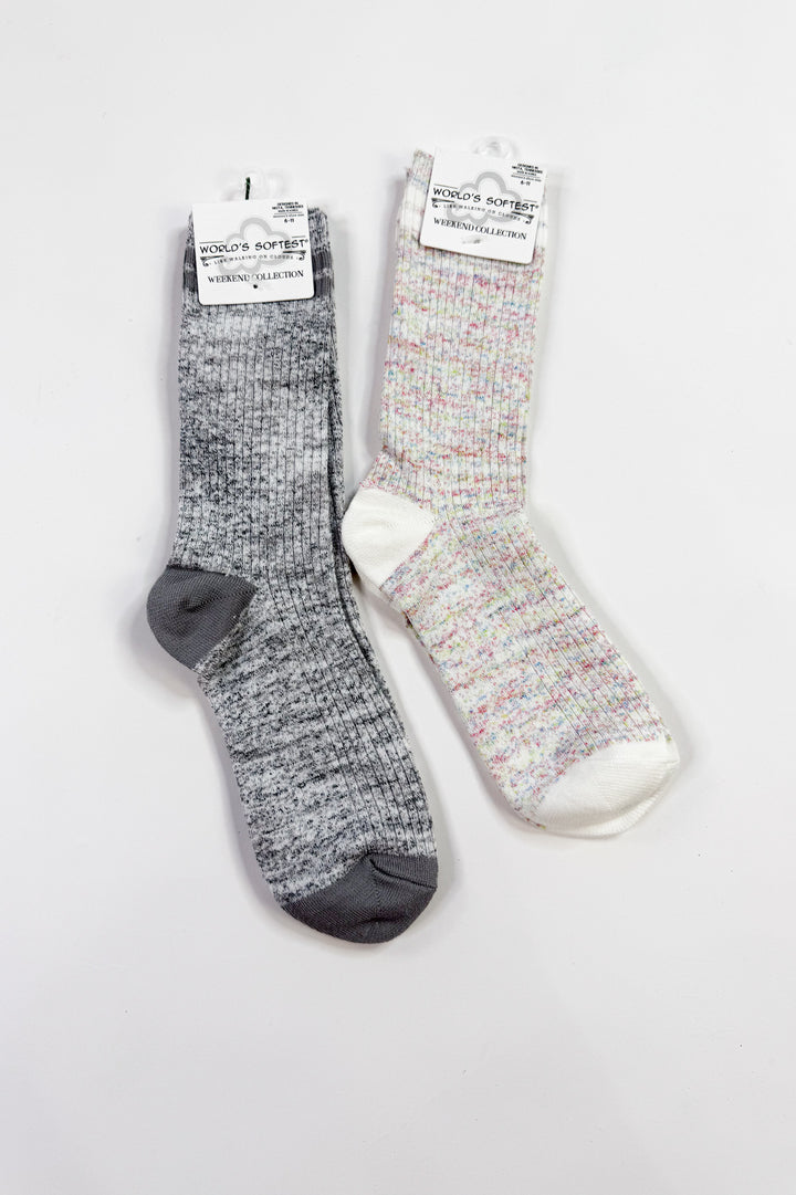 Weekend Light Weight Rugby Crew Socks