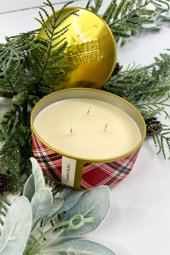 Holiday 3 Wick Candle | Comfort & Joy