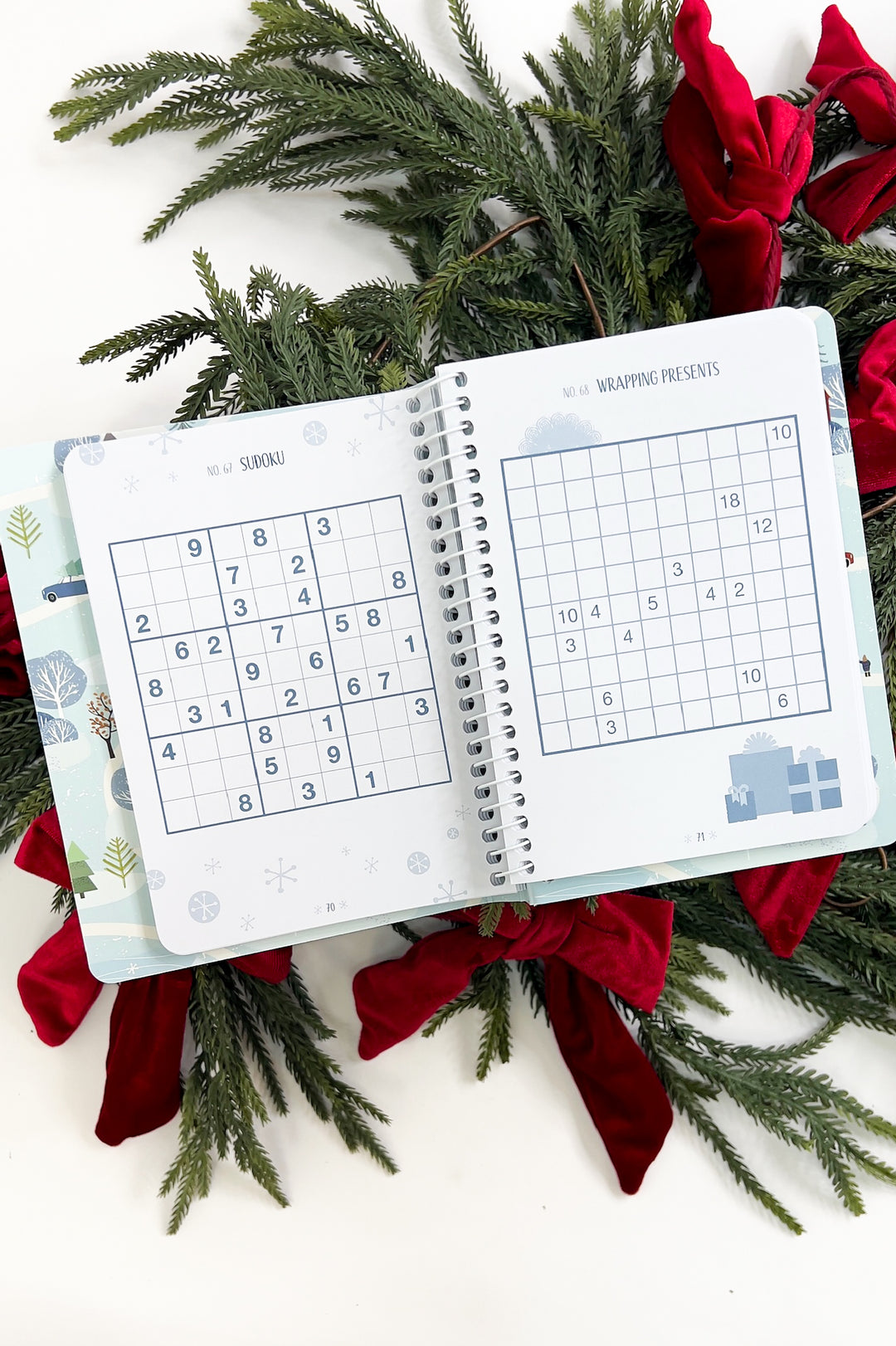 Christmas Mixed Classic Puzzles Book