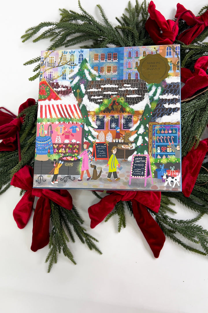 Joy Laforme Merry Market 1000 Piece Foil Puzzle