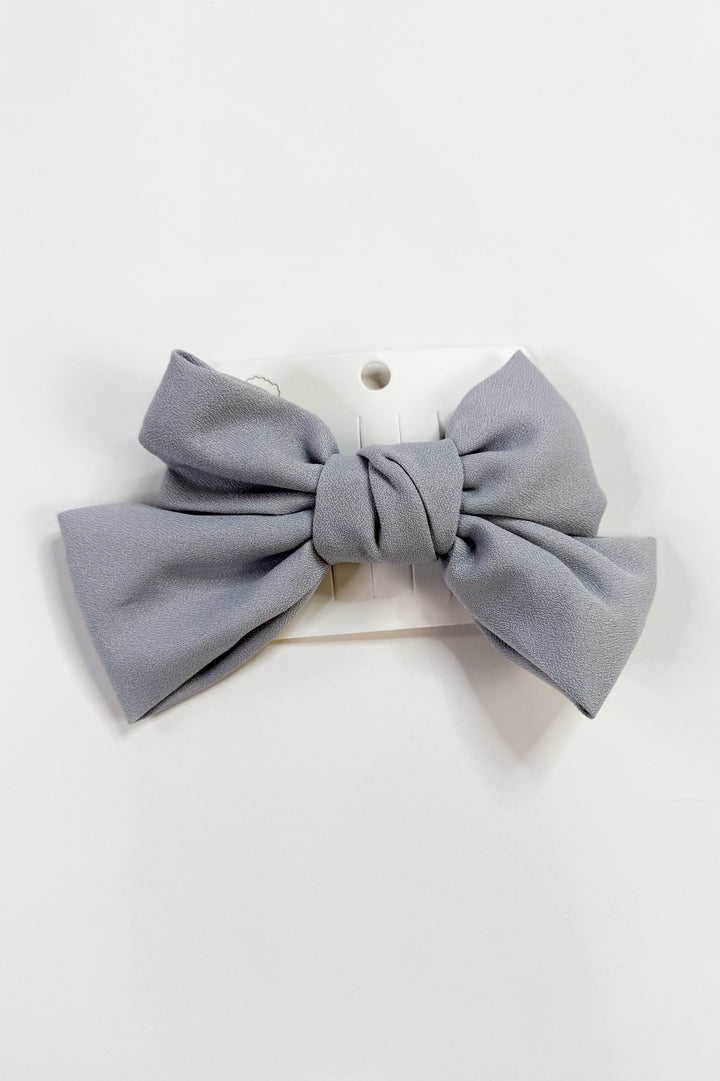 Pretty Girl Blue Hair Bow Clips