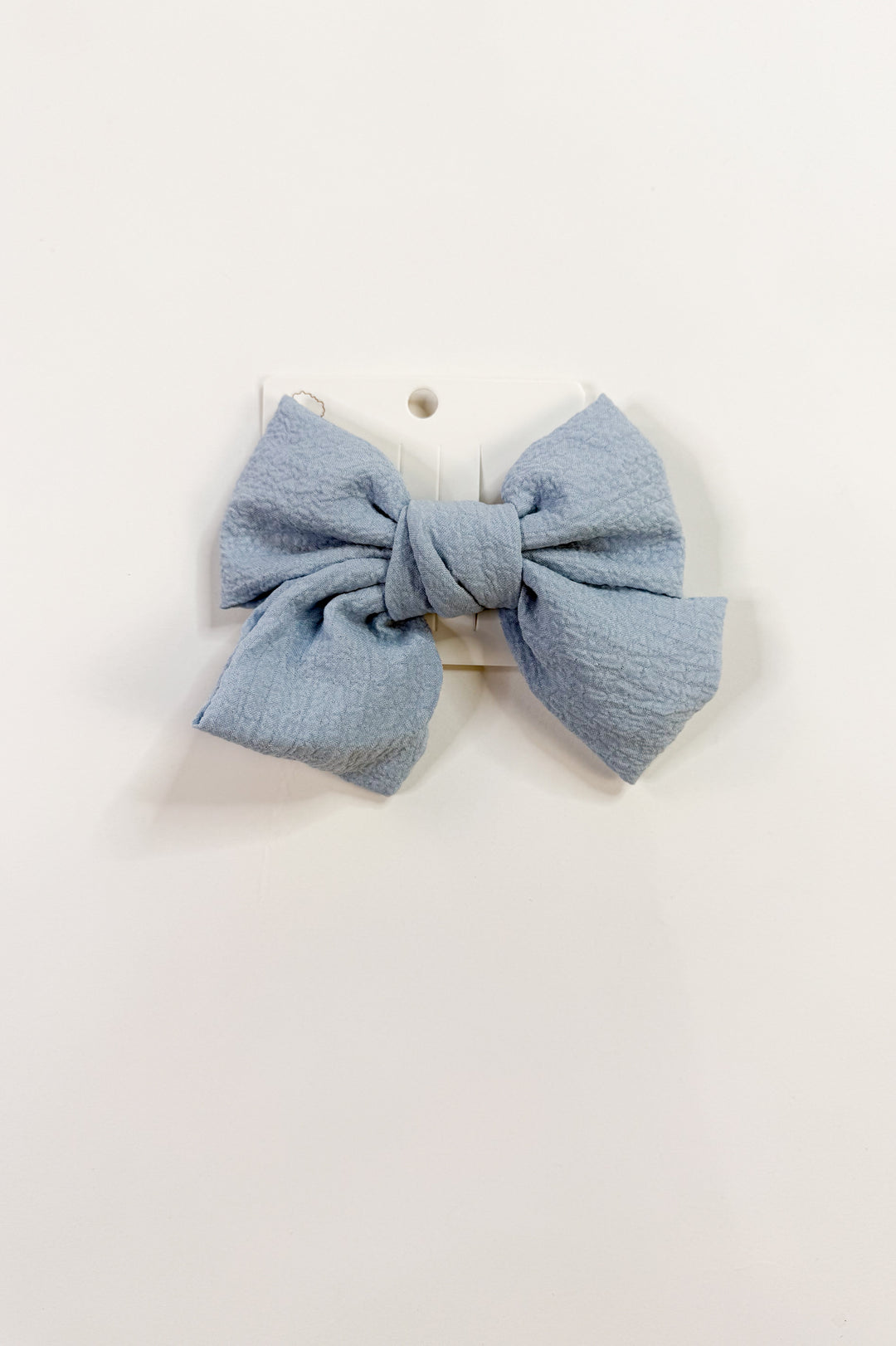 Pretty Girl Blue Hair Bow Clips