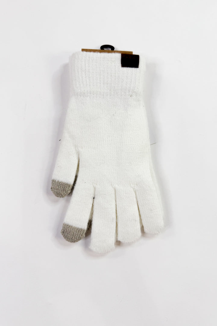 C.C Soft Cashmere Wool Blend Gloves