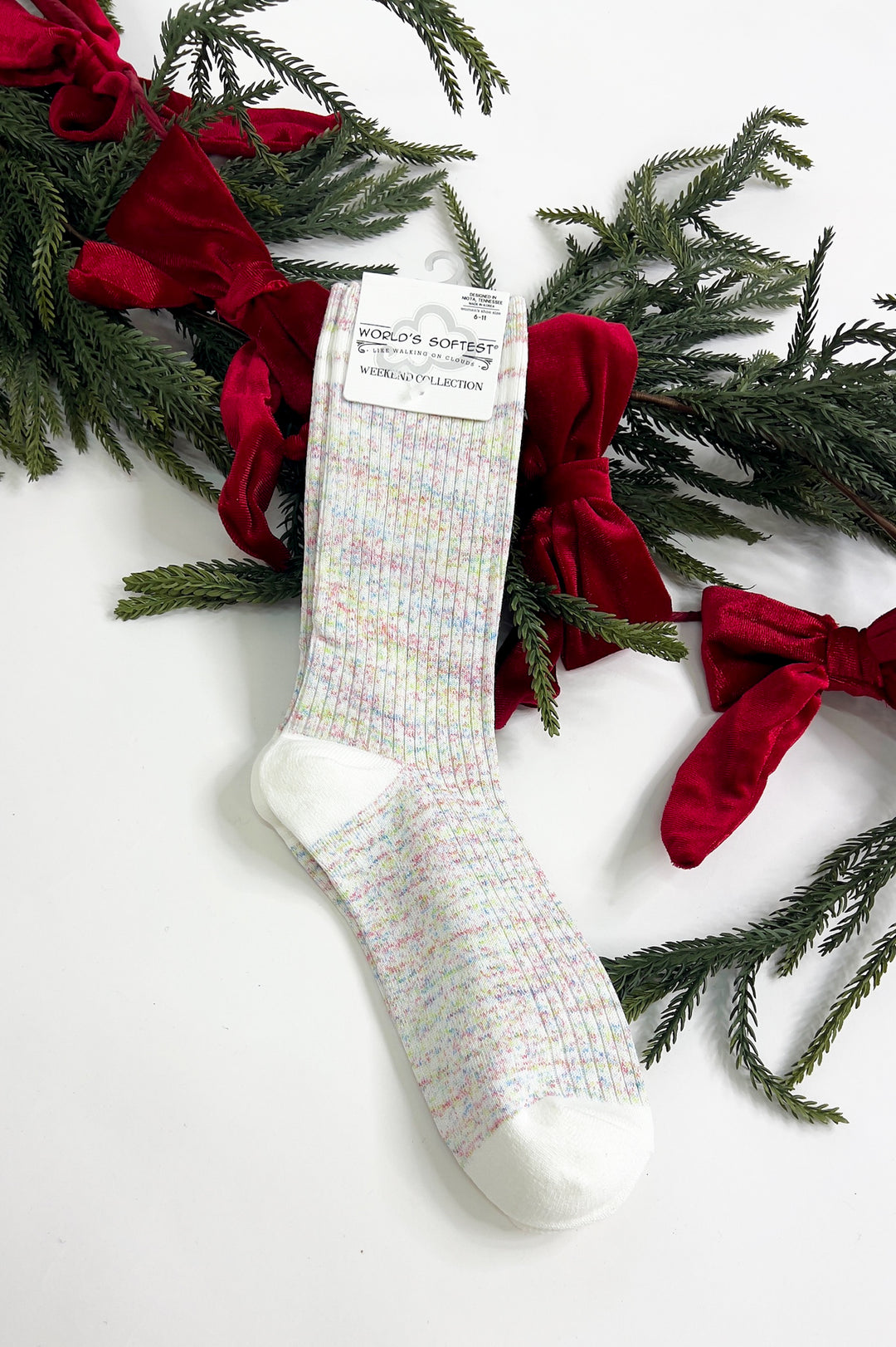 Weekend Light Weight Rugby Crew Socks