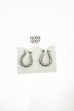 Gold Dipped Twist Hoops