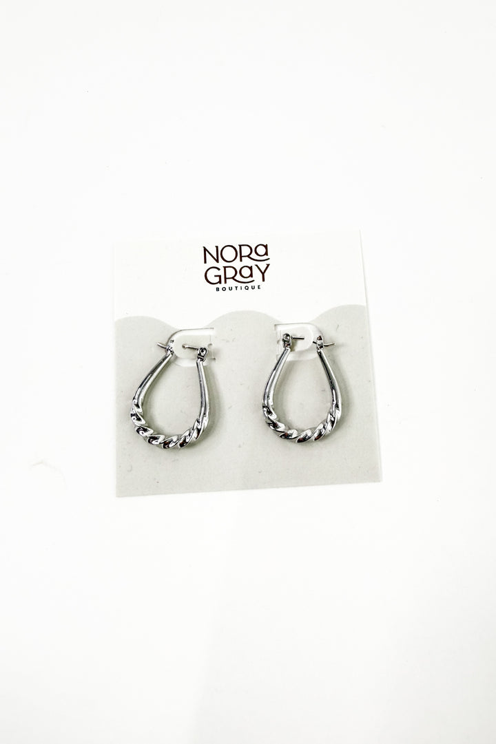 Gold Dipped Twist Hoops