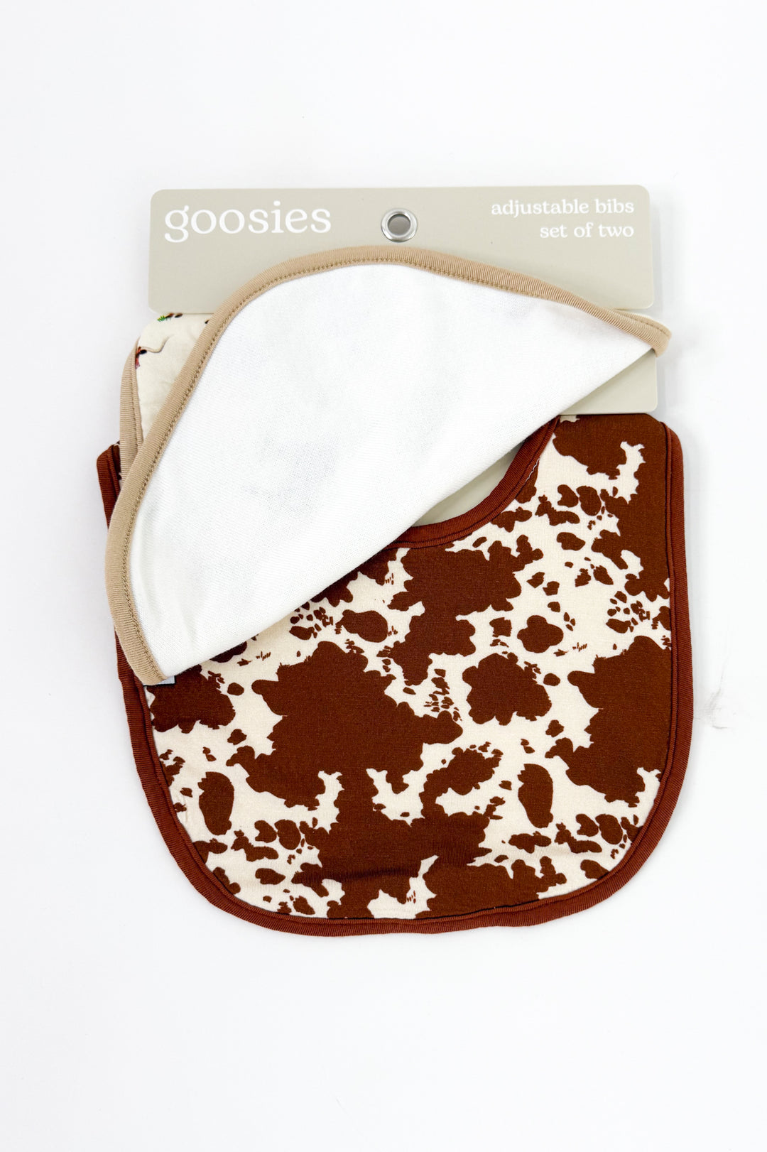 Longhorn Cows Bib Set