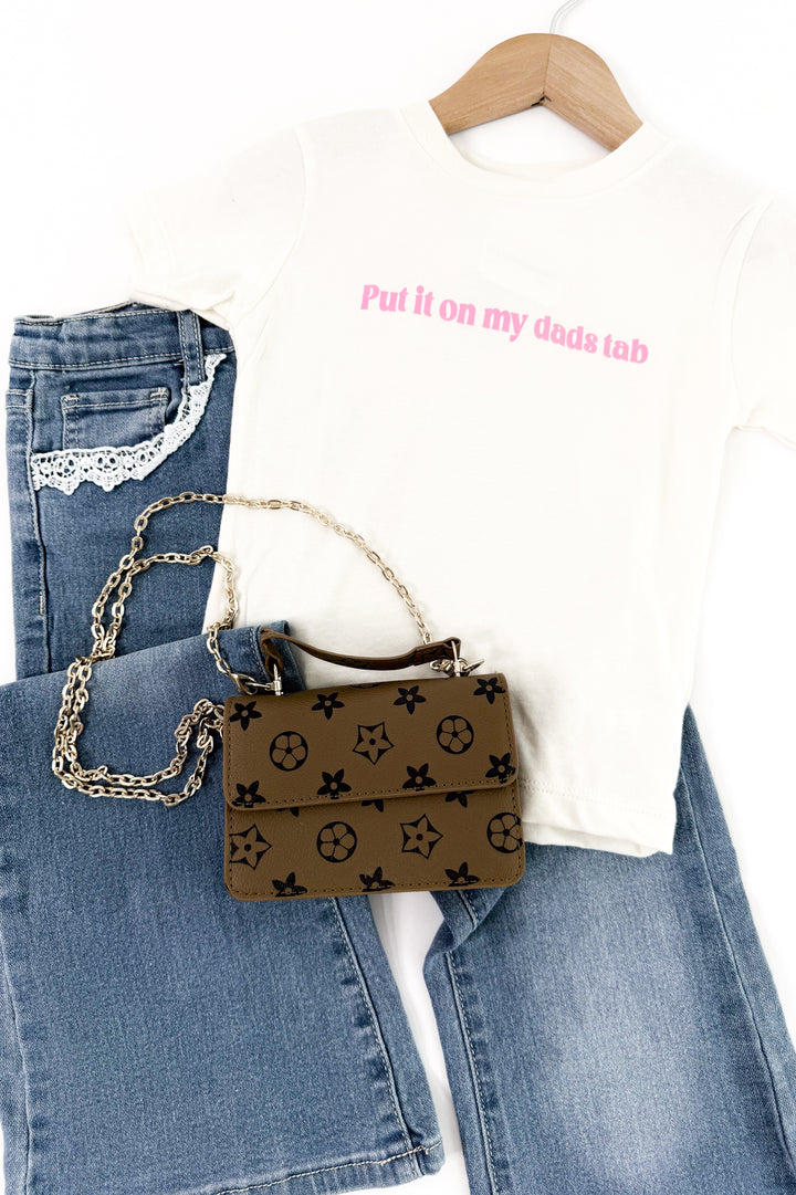 Put It on My Dad's Tab Graphic Tee