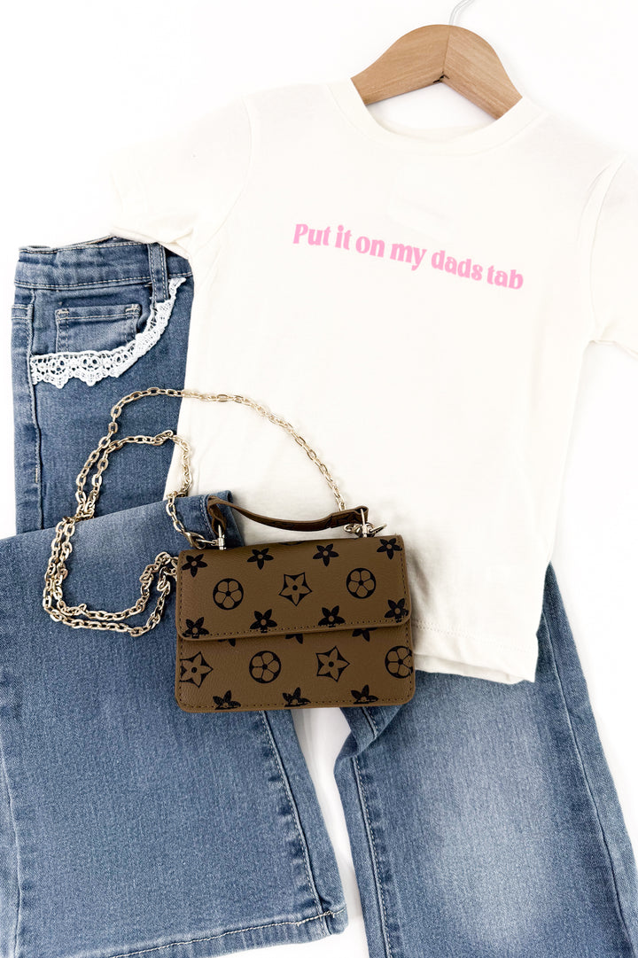 Put It on My Dad's Tab Graphic Tee