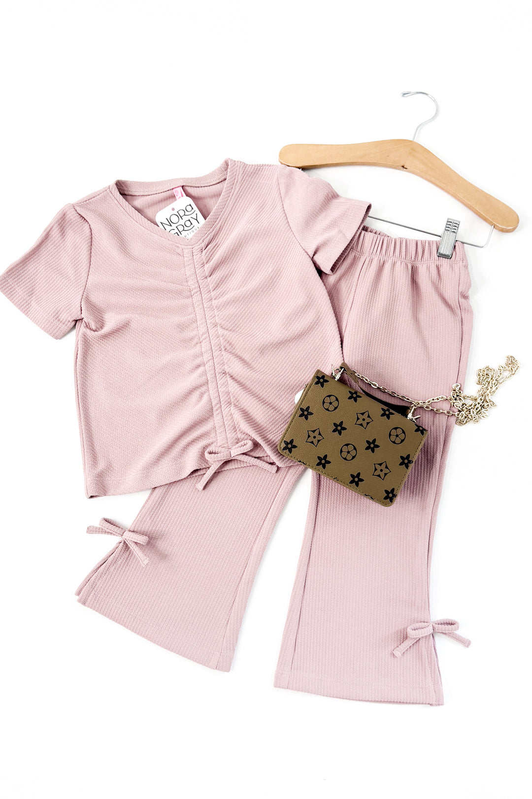 Toddler Ruched Top & Pant Set