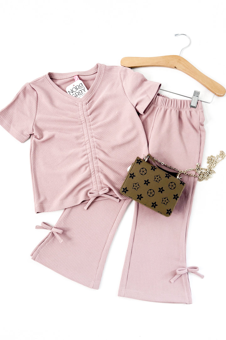Toddler Ruched Top & Pant Set