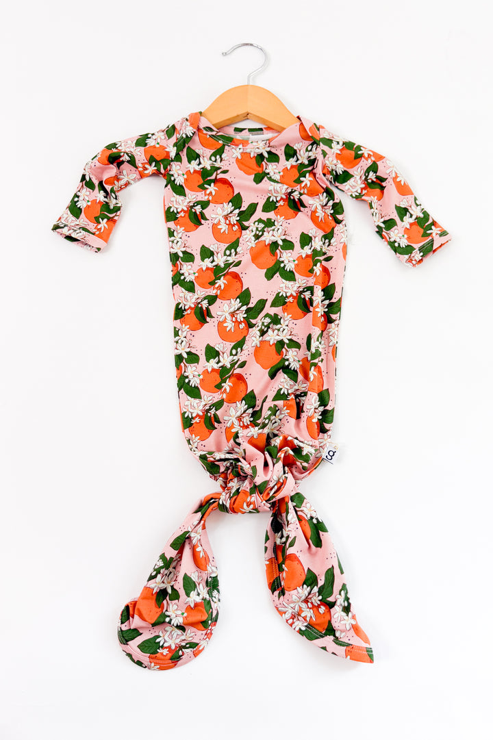 Orange Blossoms - Knotted Gown