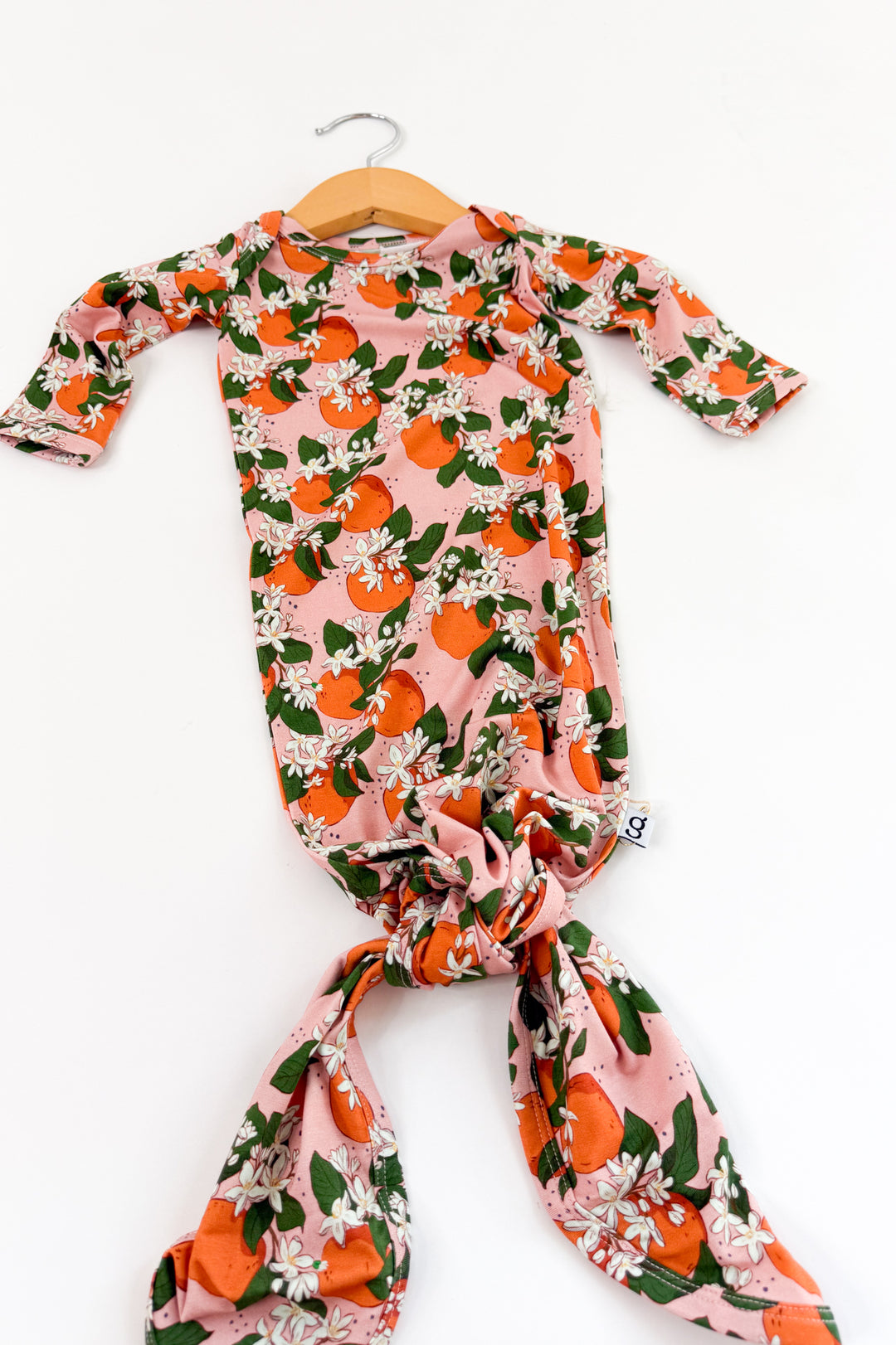 Orange Blossoms - Knotted Gown