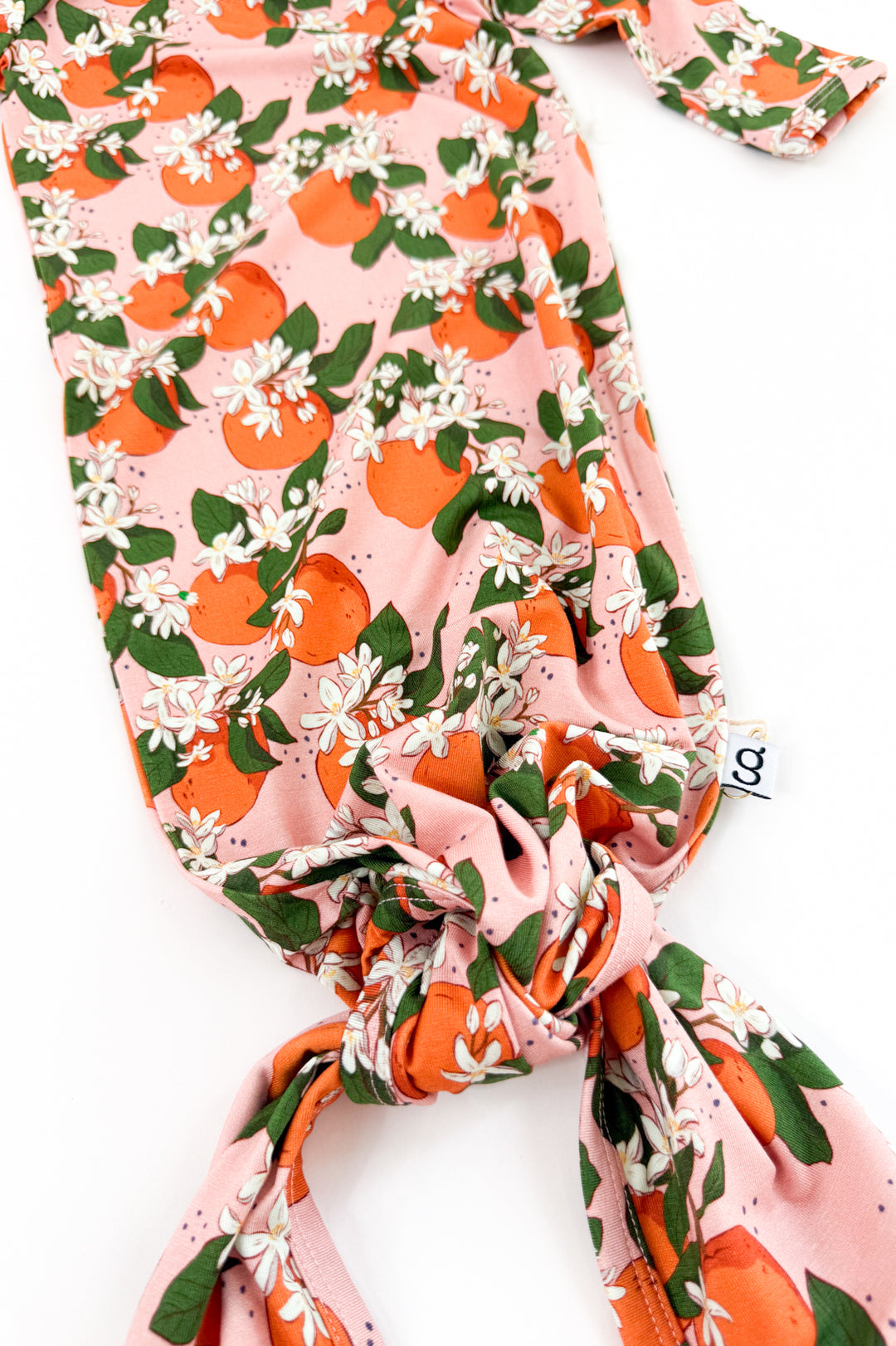 Orange Blossoms - Knotted Gown