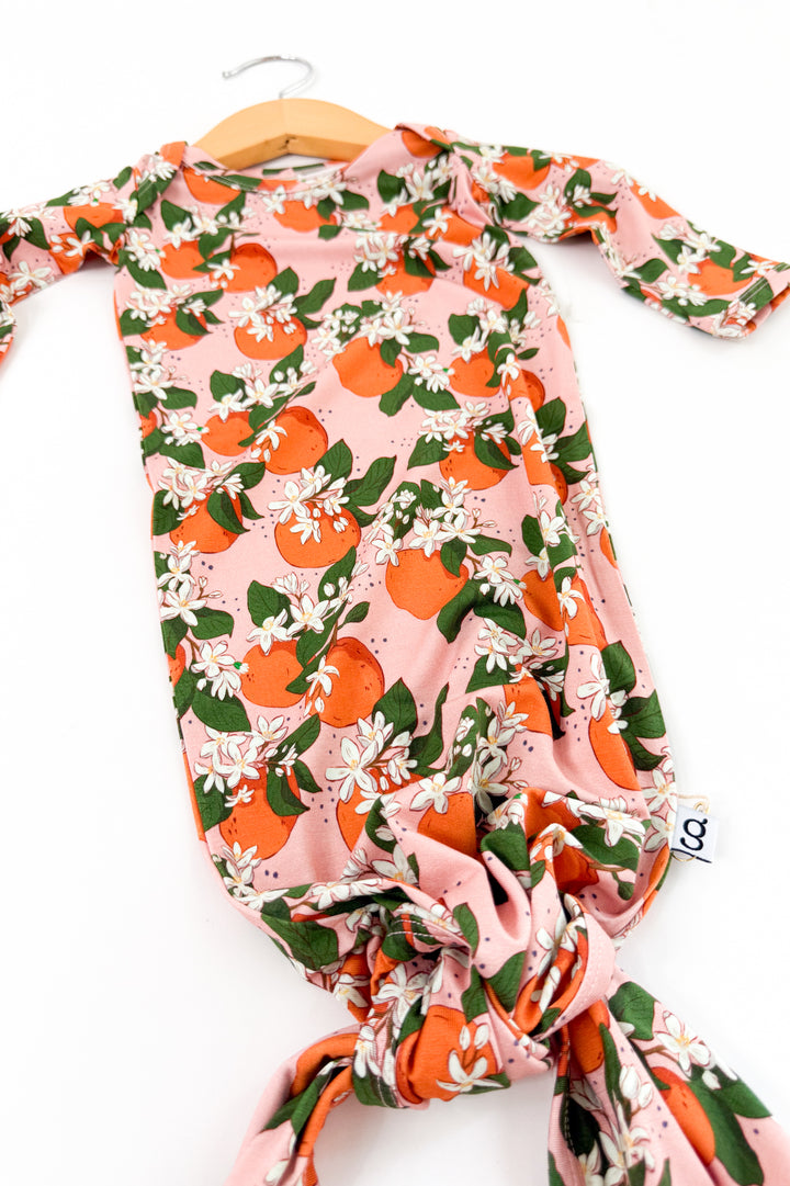 Orange Blossoms - Knotted Gown