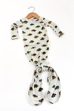 Lake Fish Knotted Gown