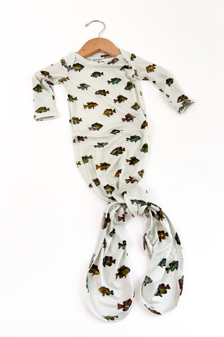 Lake Fish Knotted Gown
