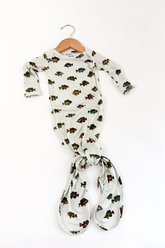 Lake Fish Knotted Gown