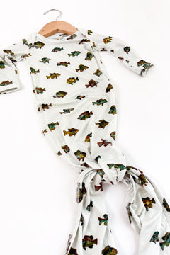 Lake Fish Knotted Gown