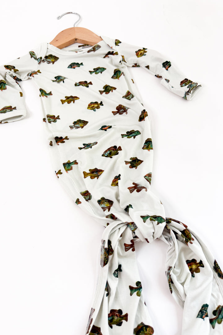 Lake Fish Knotted Gown
