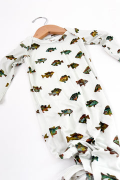 Lake Fish Knotted Gown