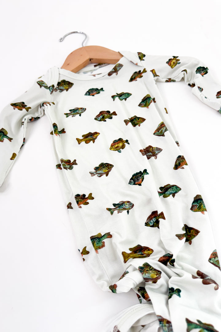 Lake Fish Knotted Gown