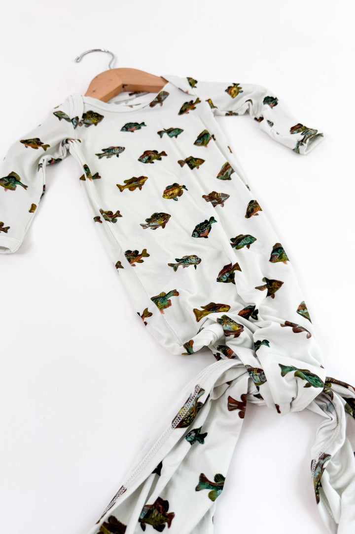Lake Fish Knotted Gown