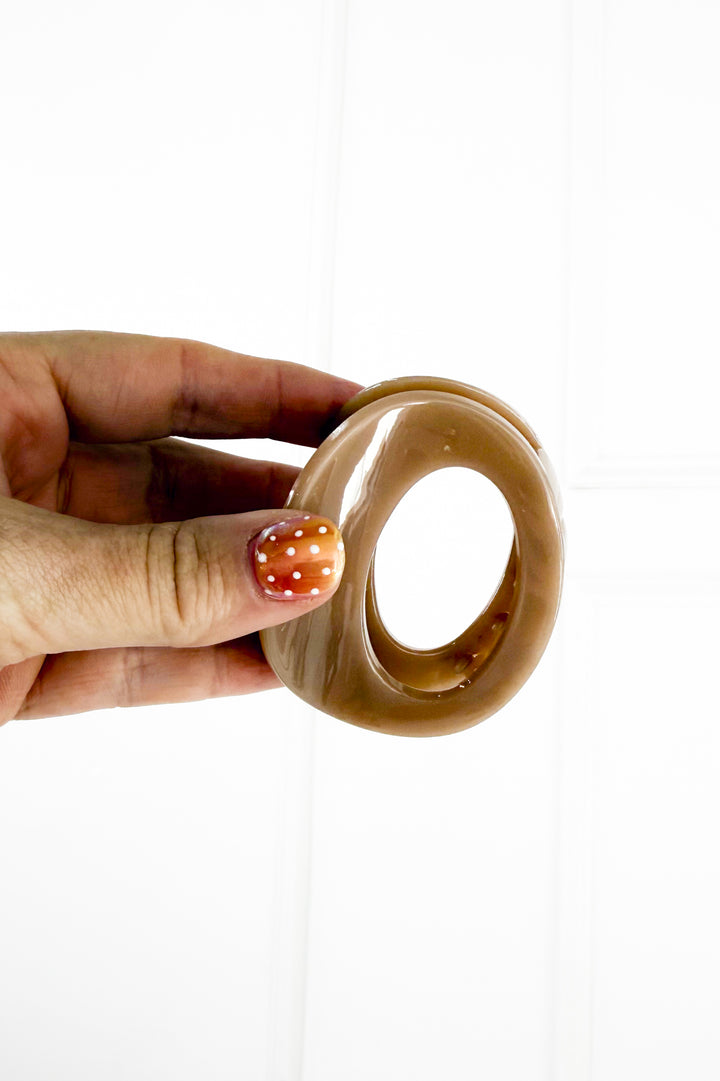 Oval Shaped Claw Clip