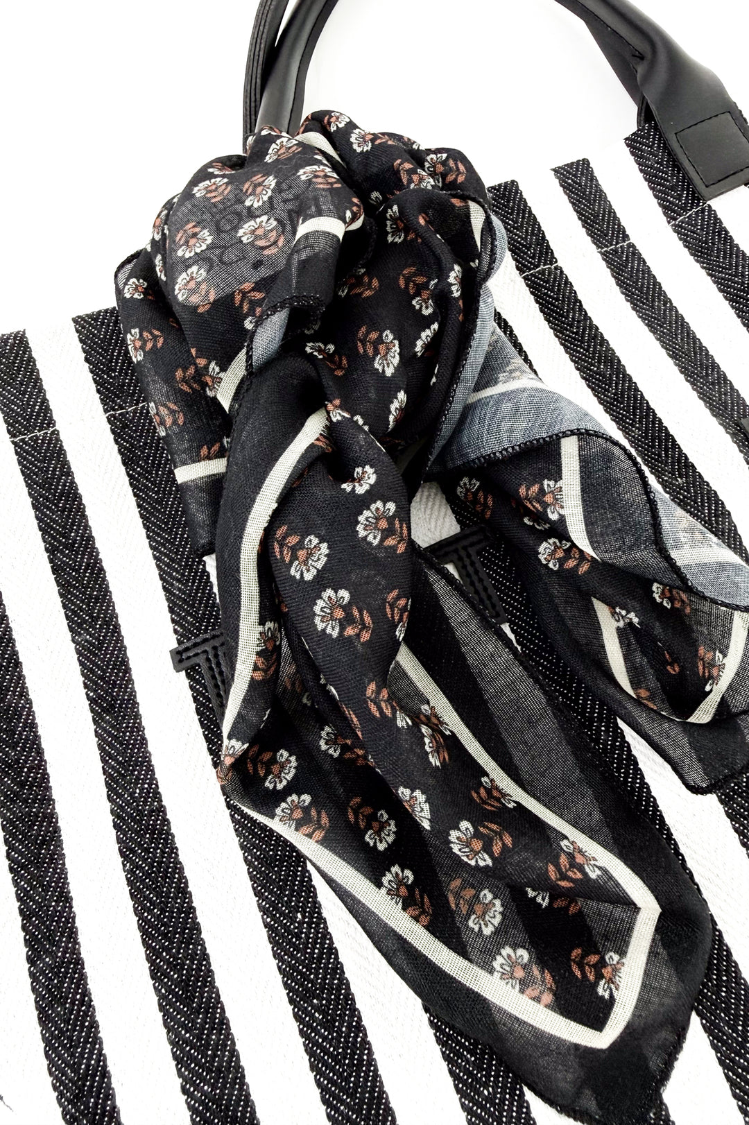 Tropical Floral Botanical Scarf