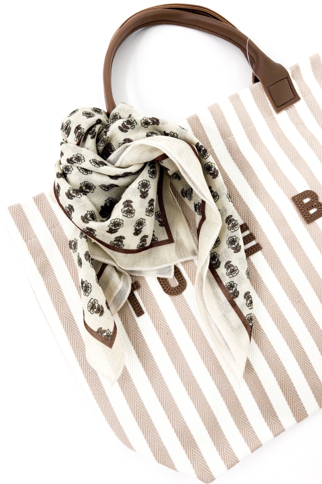 Tropical Floral Botanical Scarf