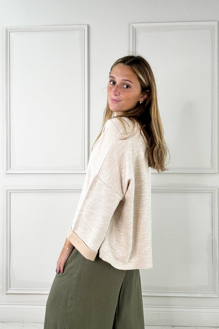 Soft Dolman Sleeve Everyday Sweater