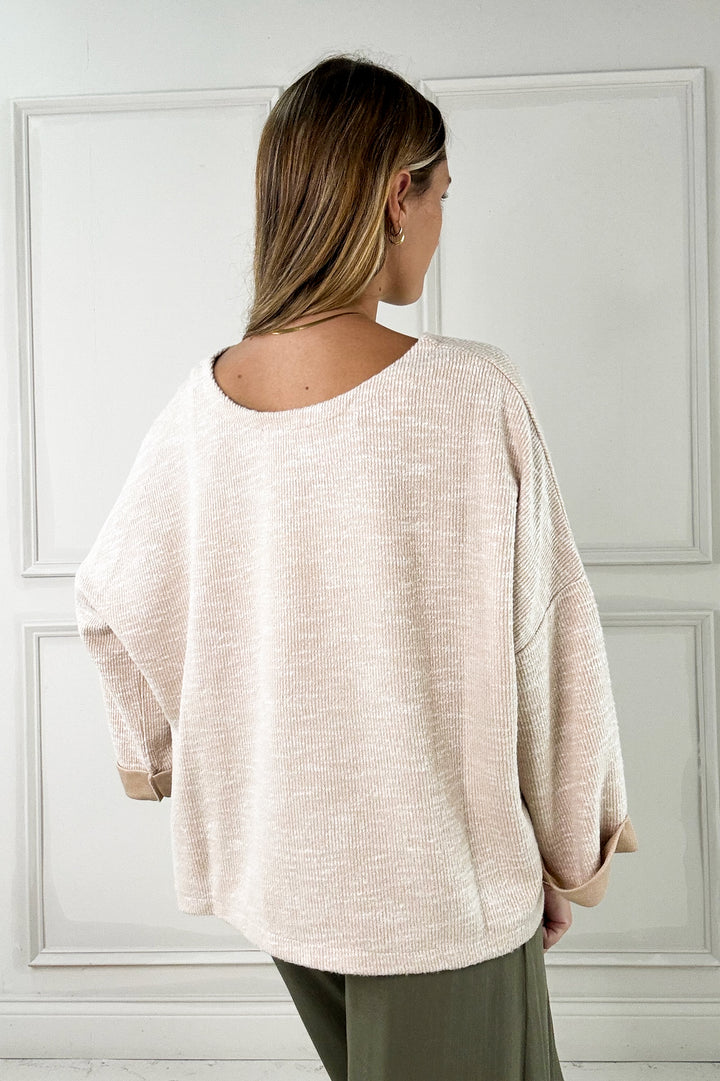 Soft Dolman Sleeve Everyday Sweater