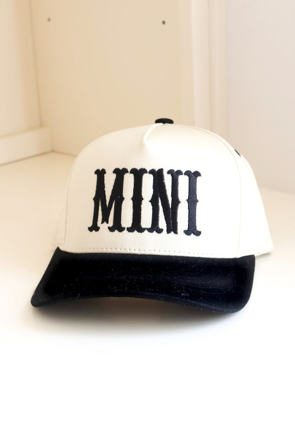 Mini Embroidered Baseball Cap