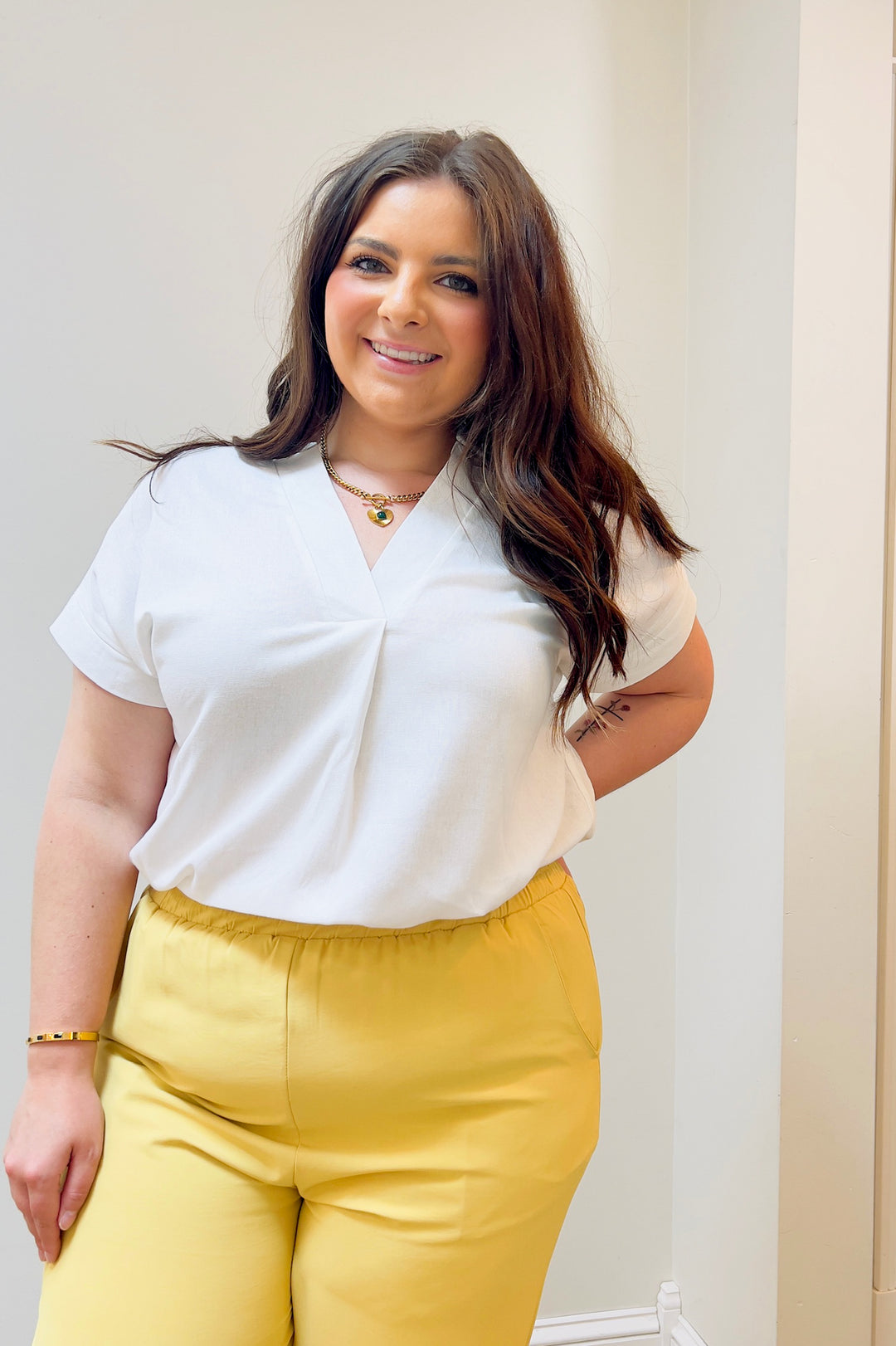 Laid-Back Luxe Flowy Side Slit Pants