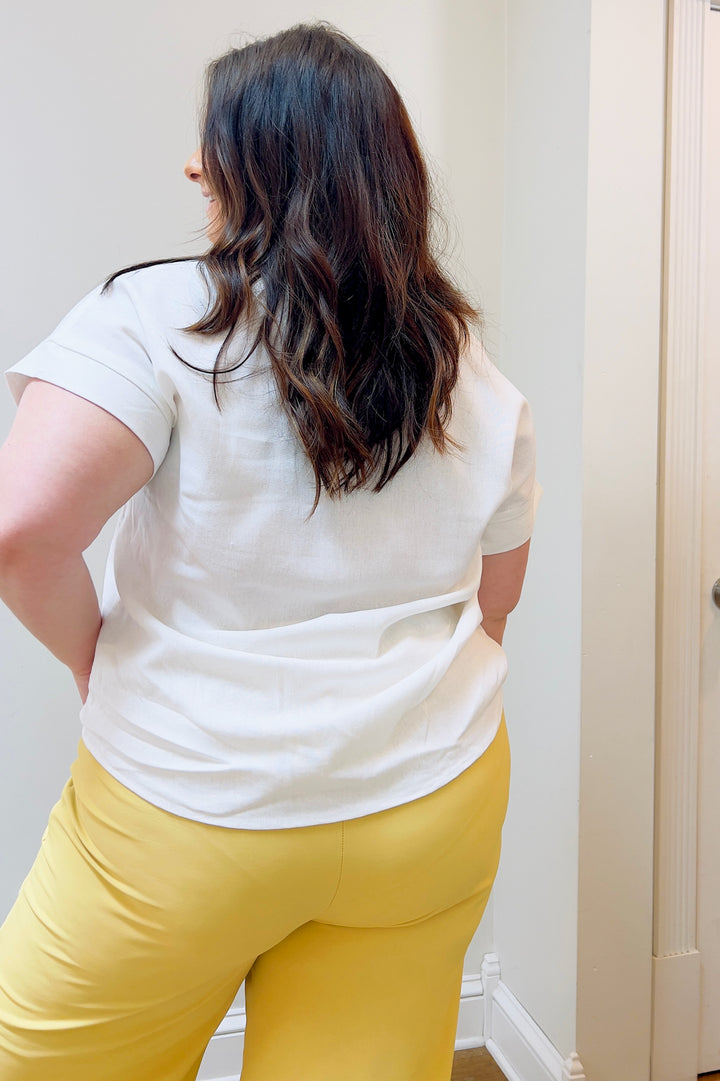 Laid-Back Luxe Flowy Side Slit Pants