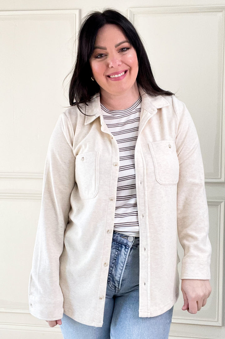 Lewis Button Up Cardigan Shirt