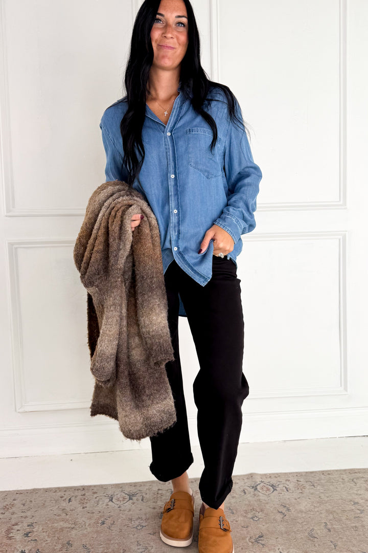 Timeless Layering Button Top