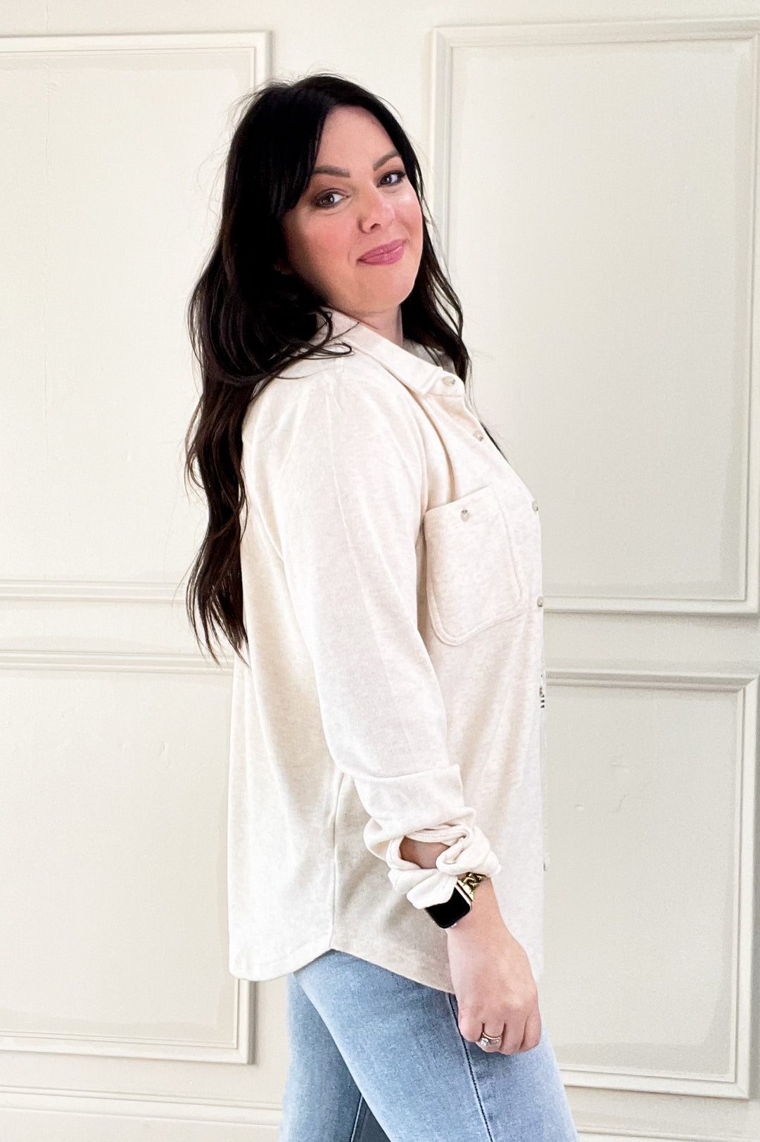 Lewis Button Up Cardigan Shirt