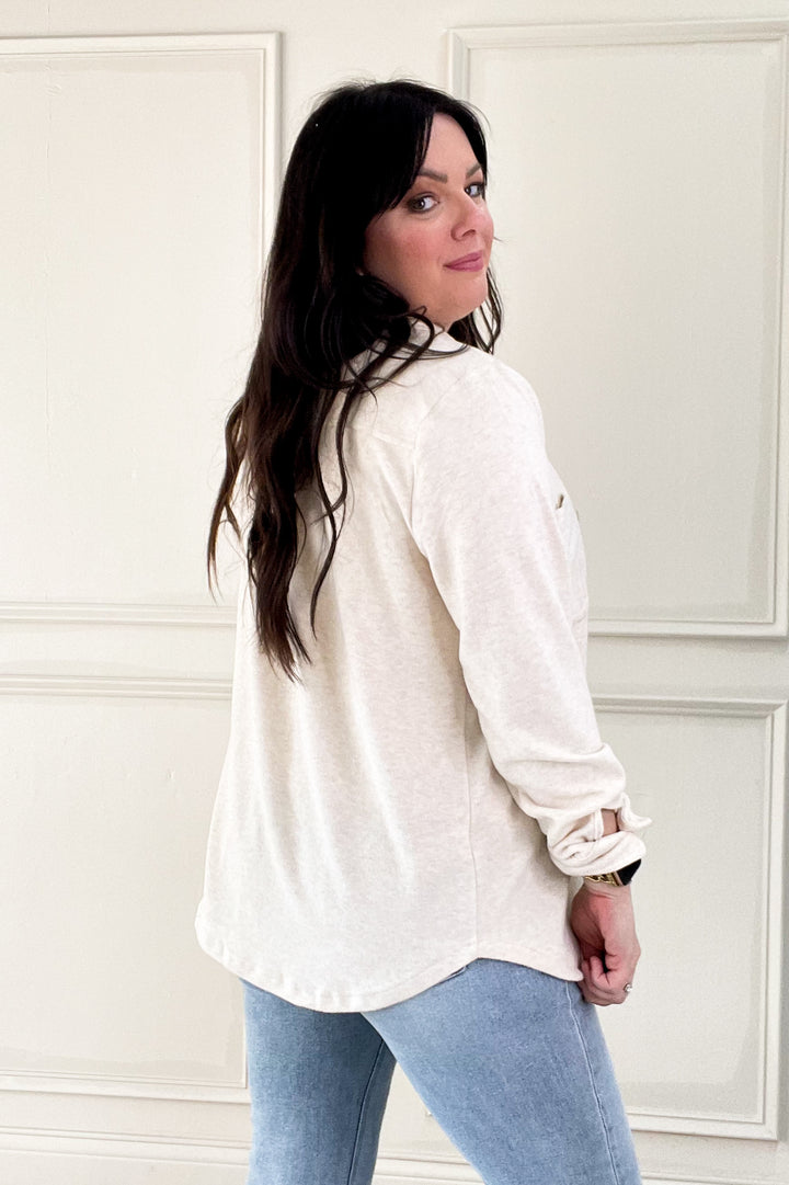 Lewis Button Up Cardigan Shirt