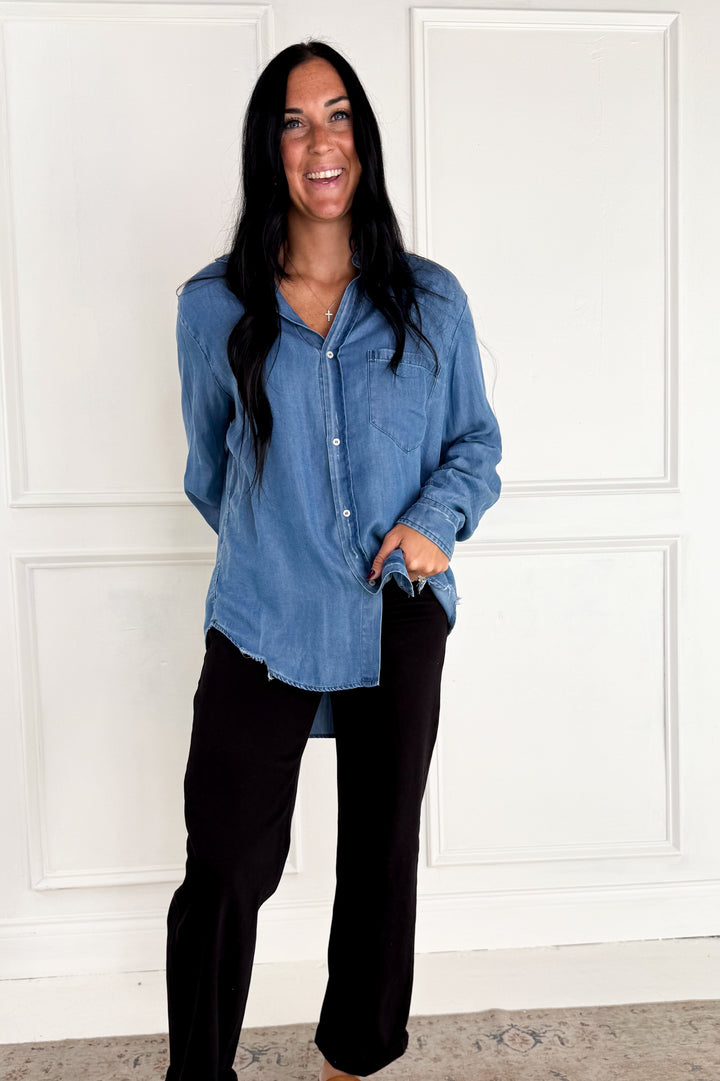 Timeless Layering Button Top