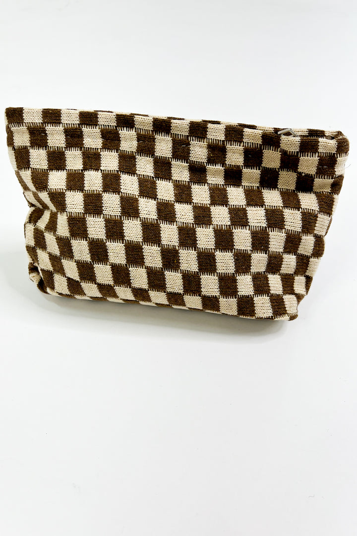 Checkerboard Accessory Bag