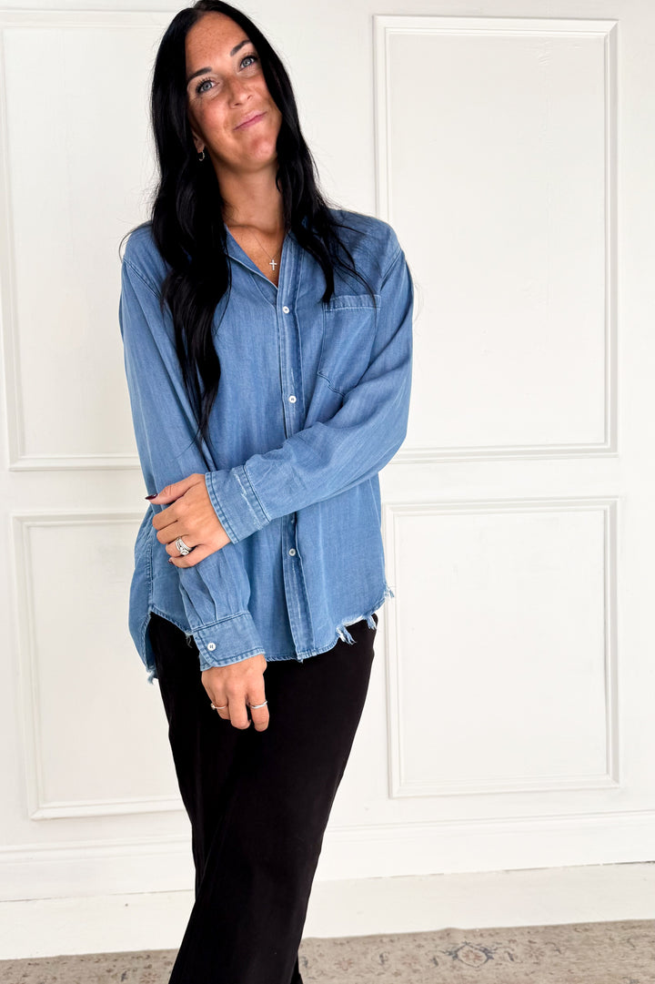 Timeless Layering Button Top