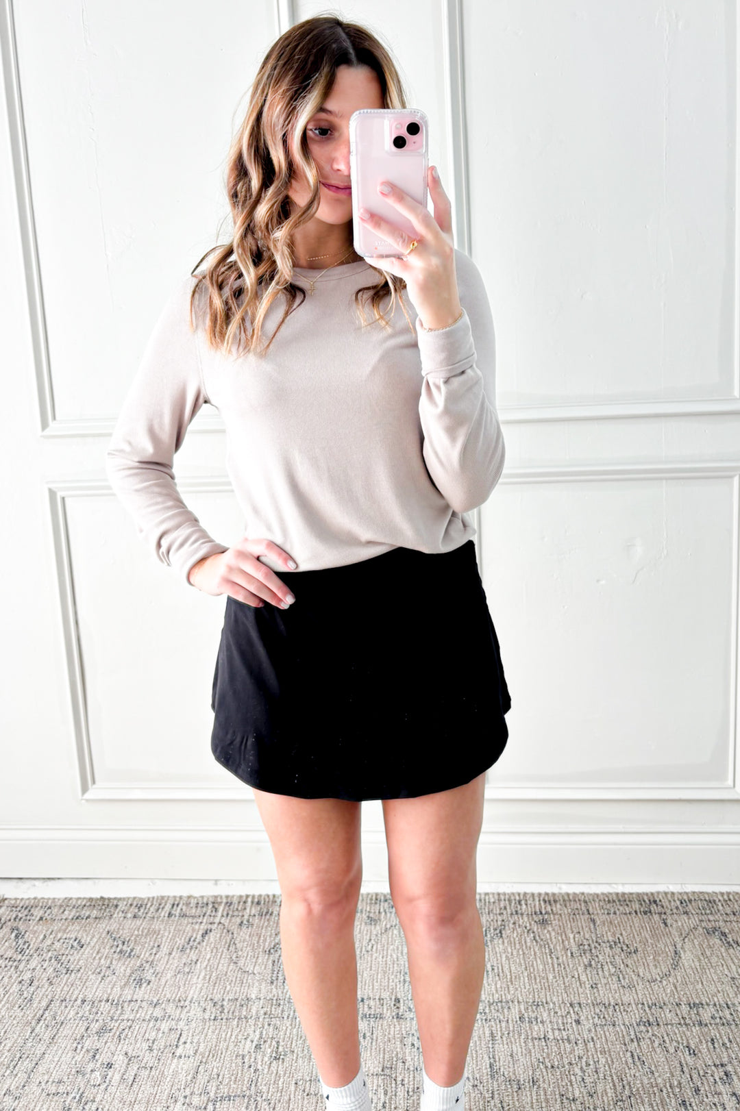 High Waist Butter Soft Skort
