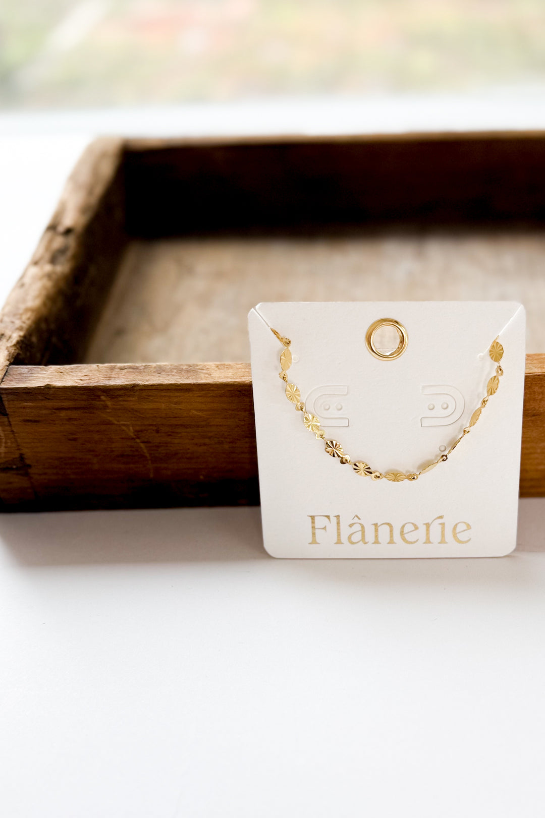 Classic Oval Chain 18K Gold Necklace